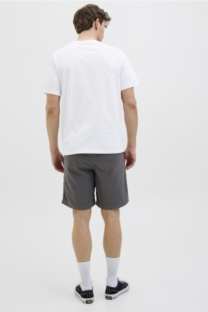 JJBARBADOS TEE SS CREW NECK 12269416 WHITE